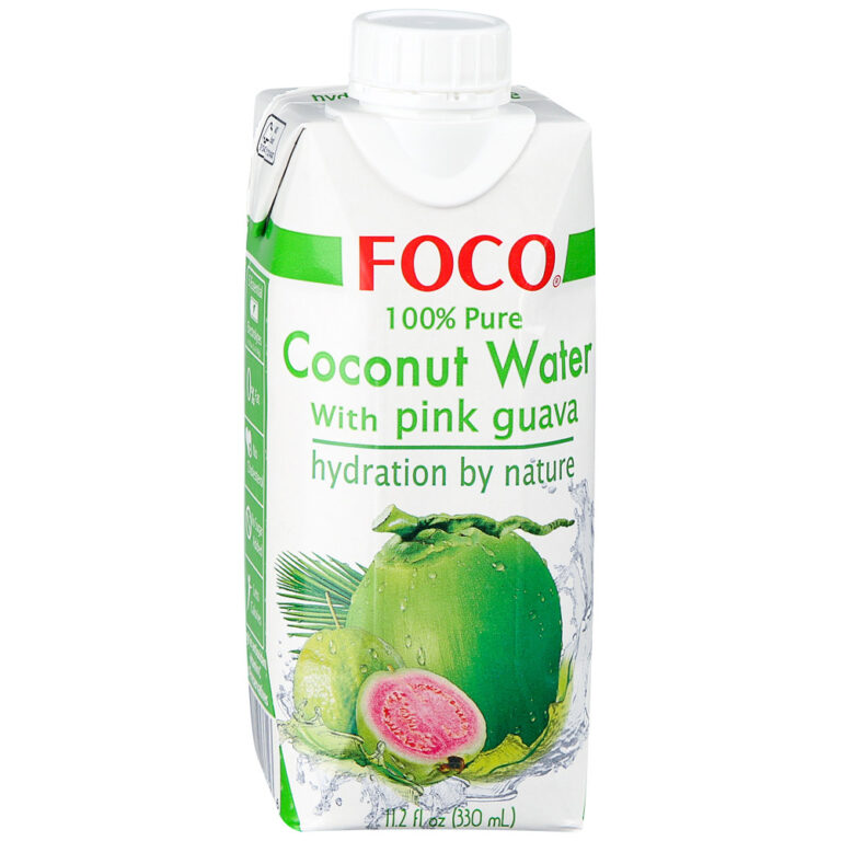 Кокосовая вода с гуавой FOCO Tetra Pak 330мл
