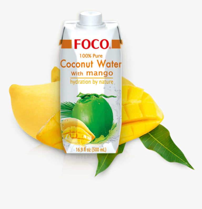 Кокосовая вода с манго FOCO Tetra Pak 330мл.