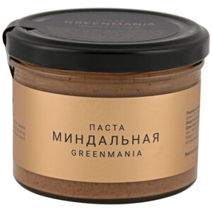 Паста GreenMania МИНДАЛЬНАЯ 200 гр.