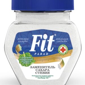 Fit Parad №8 Заменитель сахара на основе эритритола и стевии банка 180г.