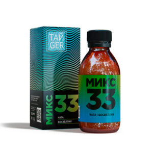 TAIGER Микс 33 (клеточный сок чаги) 150мл.