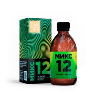 TAIGER Микс 12 (Клеточный сок астрагала с хитозаном) 250мл.