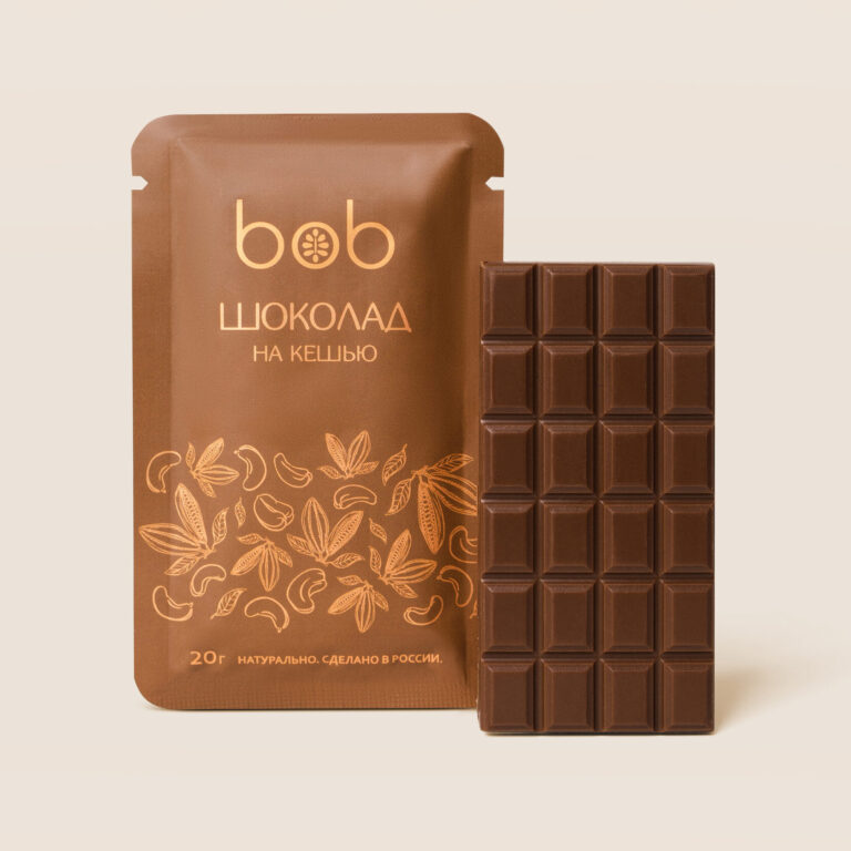 BOB Шоколад Кешью милк 20 гр.