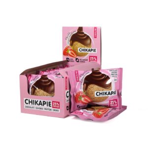 CHIKALAB Печенье глазированное с начинкой Клубника 60 гр.