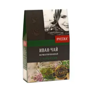 Иван-чай ферментированный с чабрецом "РУССКА" 50г