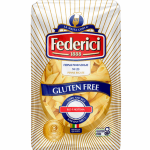 Federici Перья рифлёные без глютена 400гр.