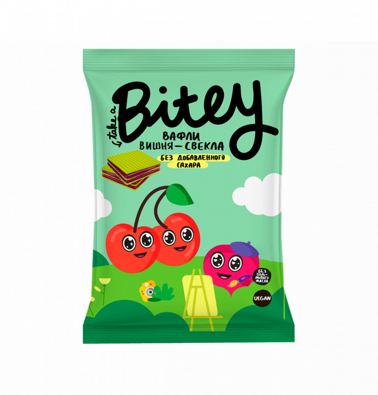 Bitey Вафли Вишня-Свекла 35гр.