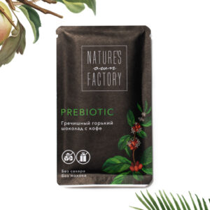 Nature's own factory Горький шоколад с гречишным чаем КОФЕ 20гр.