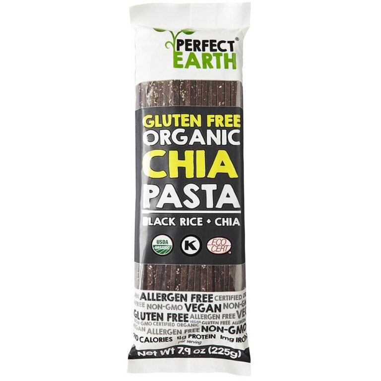 Perfect Earth Рисовая лапша «Чёрный рис с семенами чиа» 225гр.