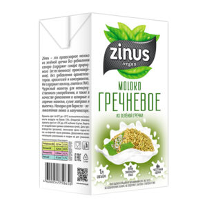 ZINUS - moloko ГРЕЧНЕВОЕ 1л.