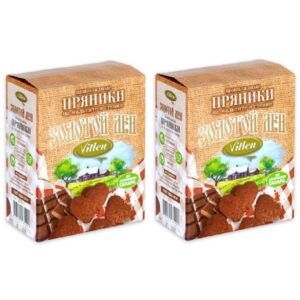 Vitlen Золотой Лён Пряники шоколадные на мальтите и стевии 200гр.