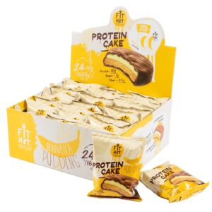 FIT KIT Protein cake 70гр Банановый пудинг