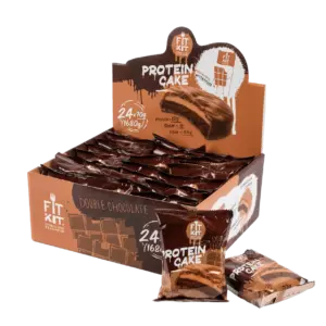 FIT KIT Protein cake 70гр Двойной шоколад