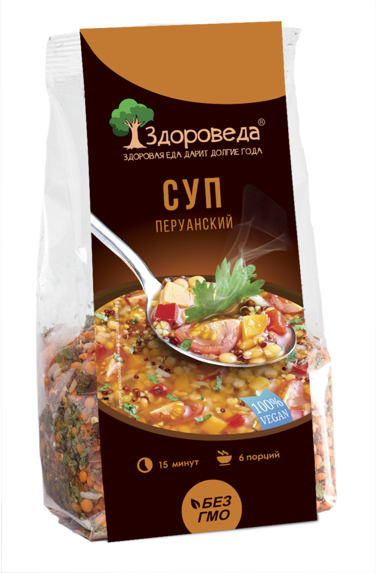 Суп перуанский с киноа «Здороведа» 250 гр.