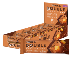 FitnesShock Double батончик Шоколад-карамель 40гр