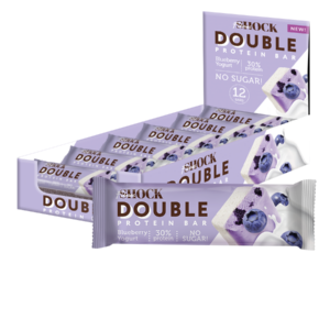 FitnesShock Double батончик Черничный йогурт 40гр