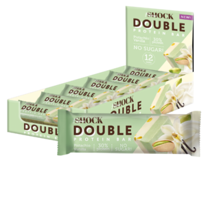 FitnesShock Double батончик Фисташка-ваниль 40гр