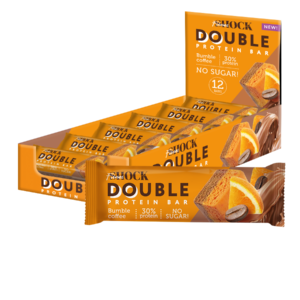 FitnesShock Double батончик Апельсиновый кофе 40гр