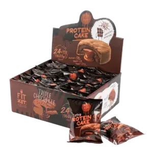 FIT KIT Protein extra cake 70гр тройной шоколад