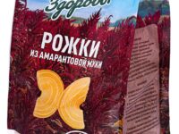Макароны "Ешь ЗдорОво" из амарантовой муки не содержащие глютена Рожки 250гр