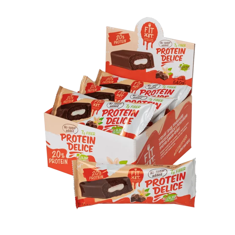 FIT KIT Protein Delice 60гр Шоколад Ваниль