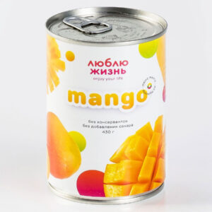 Манго из Мьянмы (пюре) ж/б 450гр.
