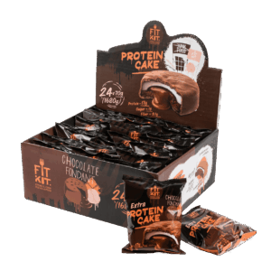 FIT KIT Protein extra cake 70гр Шоколадный фондан