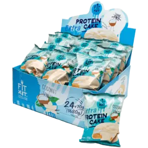 FIT KIT Protein extra cake 70гр Кокос-ваниль