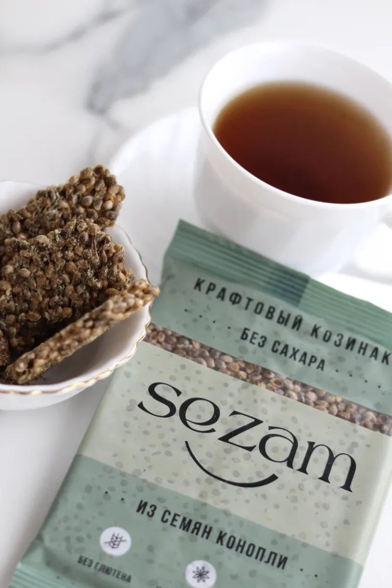 Sezam Козинак из семян конопли 55 гр.