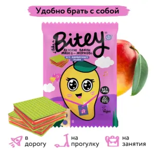 Bitey Вафли Манго-Морковь 35гр.
