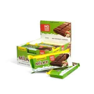 SNAQ FABRIQ Молочный шоколад с шоколадно-ореховой пастой 55гр.