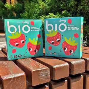 Bite Печенье Bio "Клубника" 150 гр.