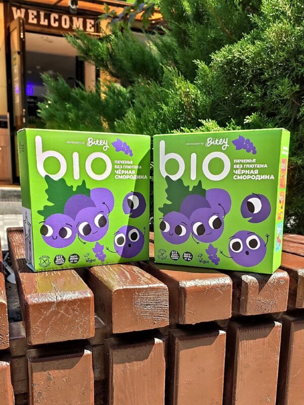 Bite Печенье Bio «Чёрная смородина» 150 гр.