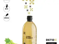 DETO ANDREA MILANO Уксус белый винный Organic нефильтрованный Италия 500мл.