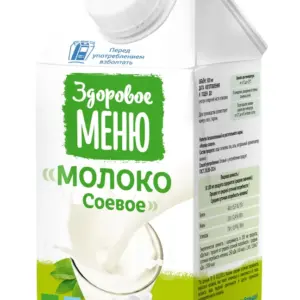 Здоровое меню молоко соевое, 500 мл