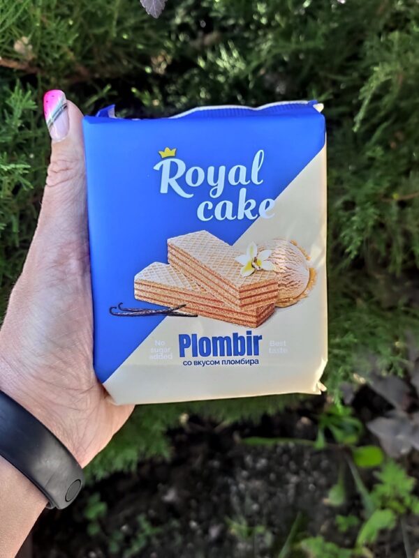 RC Вафли на сорбите со вкусом пломбира 120 гр.