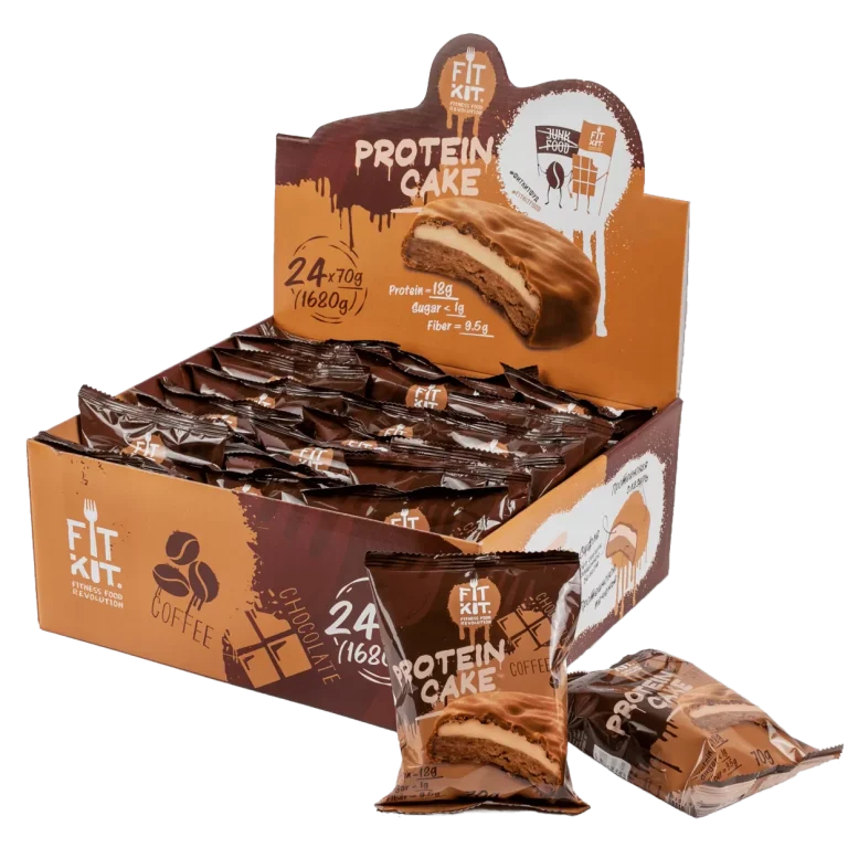 FIT KIT Protein cake 70гр Шоколад-кофе