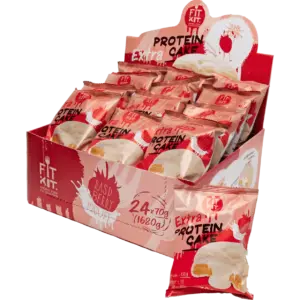 FIT KIT Protein extra cake 70гр Малина-йогурт