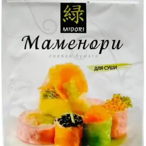 Midori Тофу Маменори ассорти пресованный в виде листа 32 гр.
