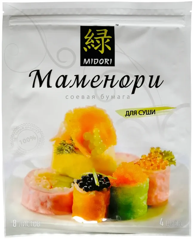 Midori Тофу Маменори ассорти пресованный в виде листа 32 гр.