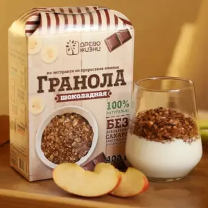 Древо Жизни ГРАНОЛА с шоколадом и бананом 400гр.