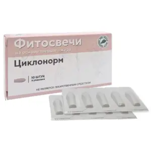 МБПЦ Фитосвечи "Циклонорм" блистер 10 шт.