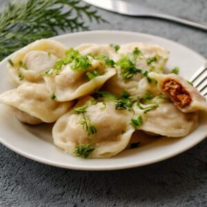 Пельмени с чечевицей