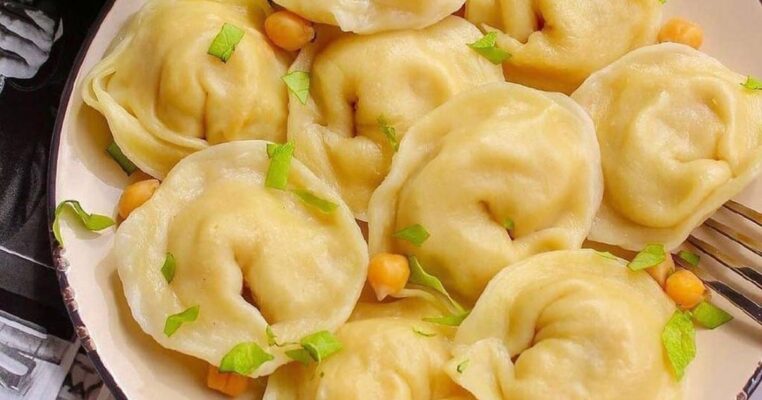 Пельмени с нутом