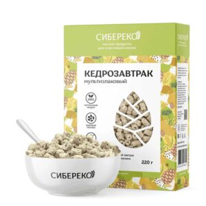SIBERECO Злаковый кедрозавтрак 220 гр