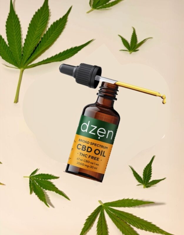 DZEN CBD на кокосовом масле 200мг.