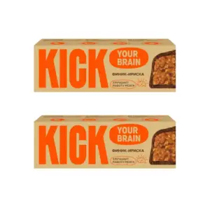 KICK Батончик финиковый со вкусом карамели в шоколаде 45гр.