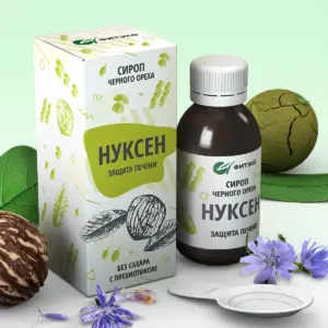 Нуксен Сироп "Защита печени" 125 мл.