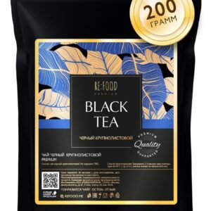 REFOOD Чай чёрный крупнолистовой PREMIUM 100 гр.
