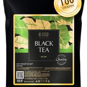 REFOOD Чай чёрный Ассам PREMIUM 100 гр.